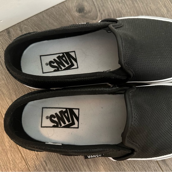 Vans® Asher Women's Perforated Slip-On Shoes - Picture 3 of 9